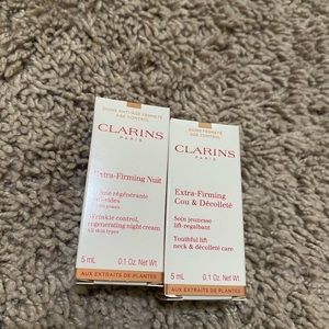 2 Set Clarins Extra Firming .1 Oz Each